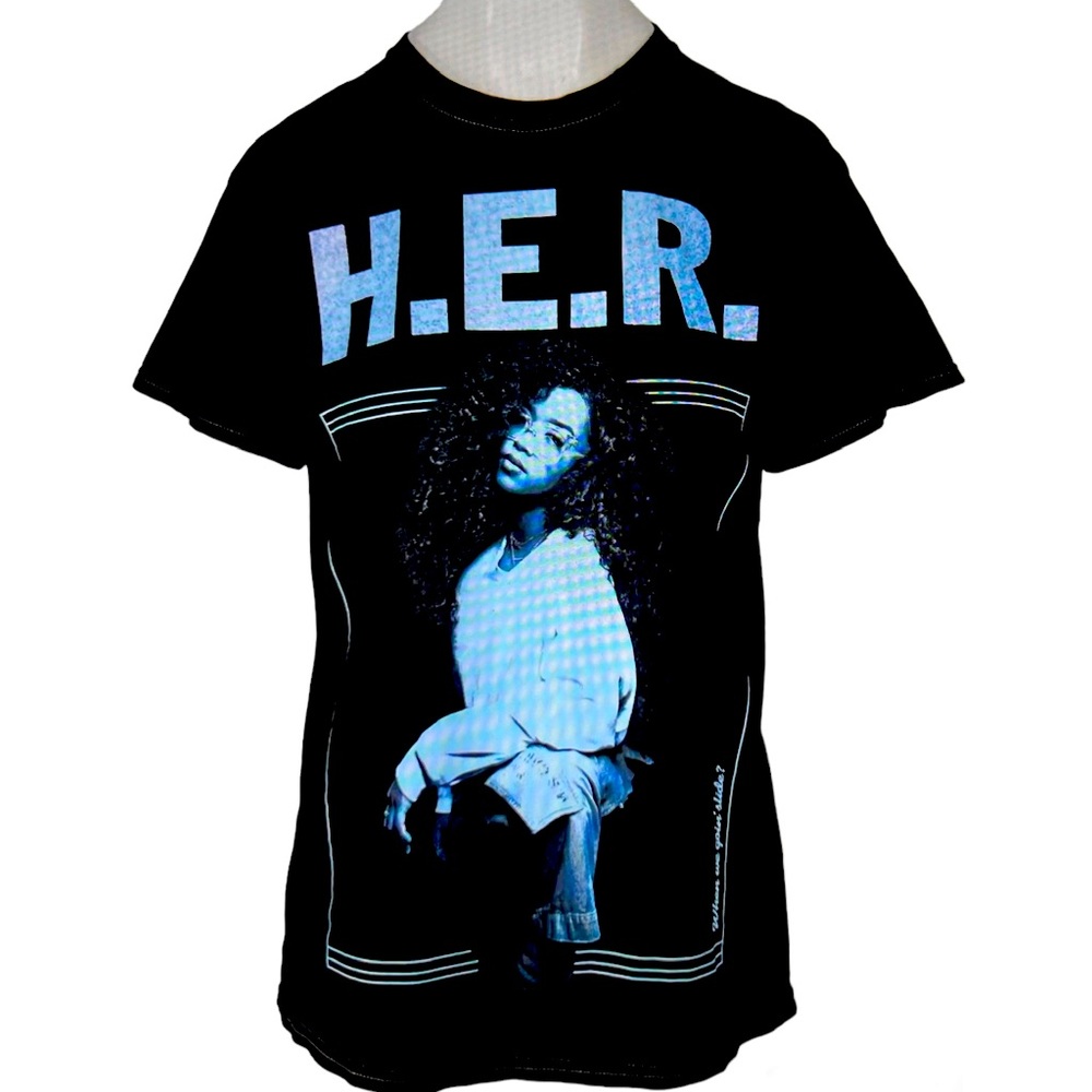 ❗️NWOT❗️H.E.R. "When We Goin Slide" T-Shirt D